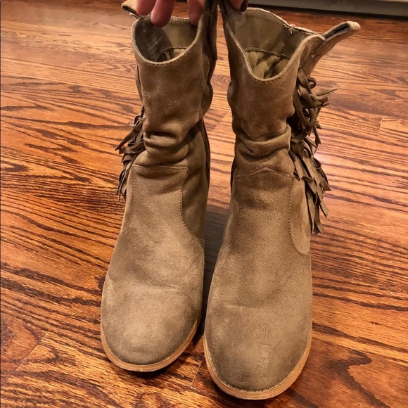 Steve Madden Fringe Bootie - Picture 2 of 5